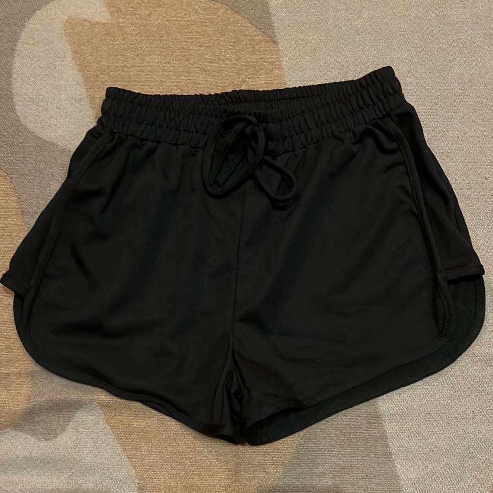 New, Black sweatshorts, 2.5” inseam, S